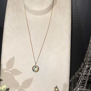 Anson Vintage Multi colored Stone pendant/necklace